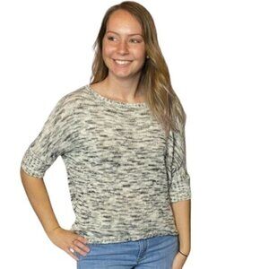 [Eyelash Couture] Gray & Black Sweater